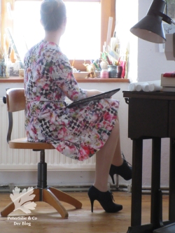 neuer-schnitt 1962-november Zweiteiliges Kleid nähen 60er