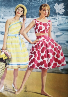Beyer Mode, Vintage Sommerkleider Schnitt