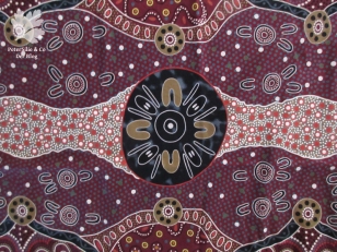 Aborigine Print Karlotta Pink