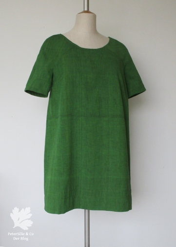 Kleid 02/2014 #112 Burda 112-022014-DL Karlotta Pink Handloom 60s Vintage Grün Nähblog